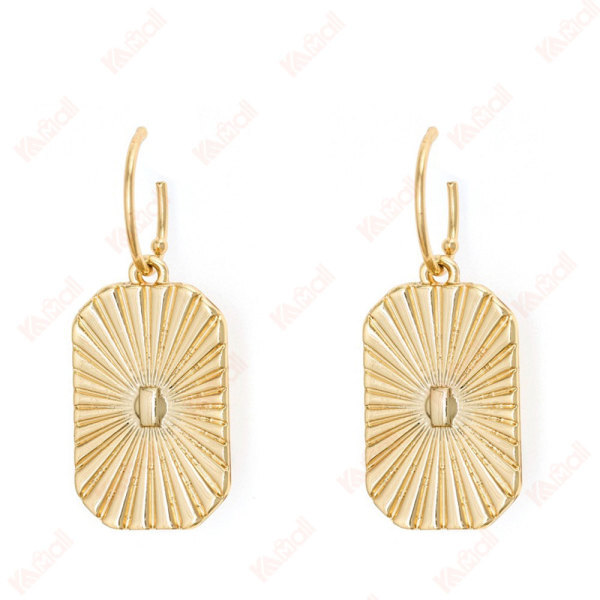 vogue perfect gold plated earrings
